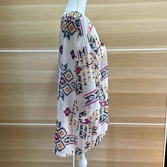 Sheer Beach Cover up Kimono - Picture 4 of 6